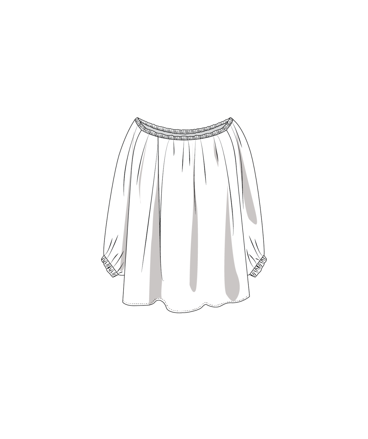Patron blouse anoushka lenaline blouse anoushka couture